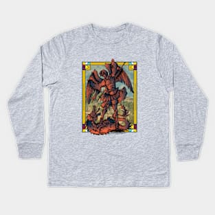 Dragon Slayer Kids Long Sleeve T-Shirt